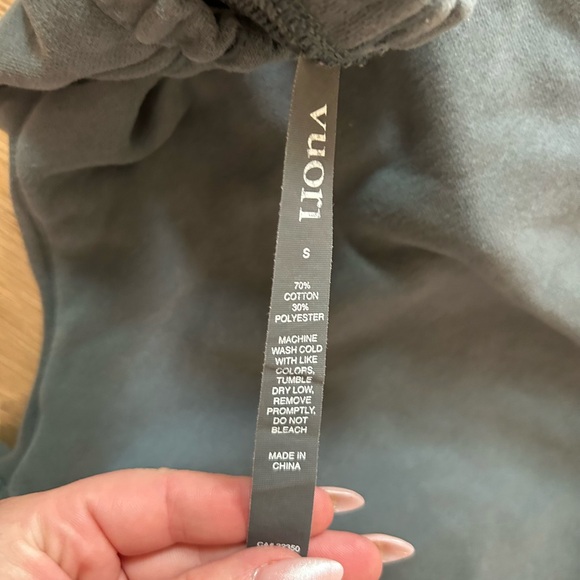 Vuori Gray Hoodie - Picture 2 of 3